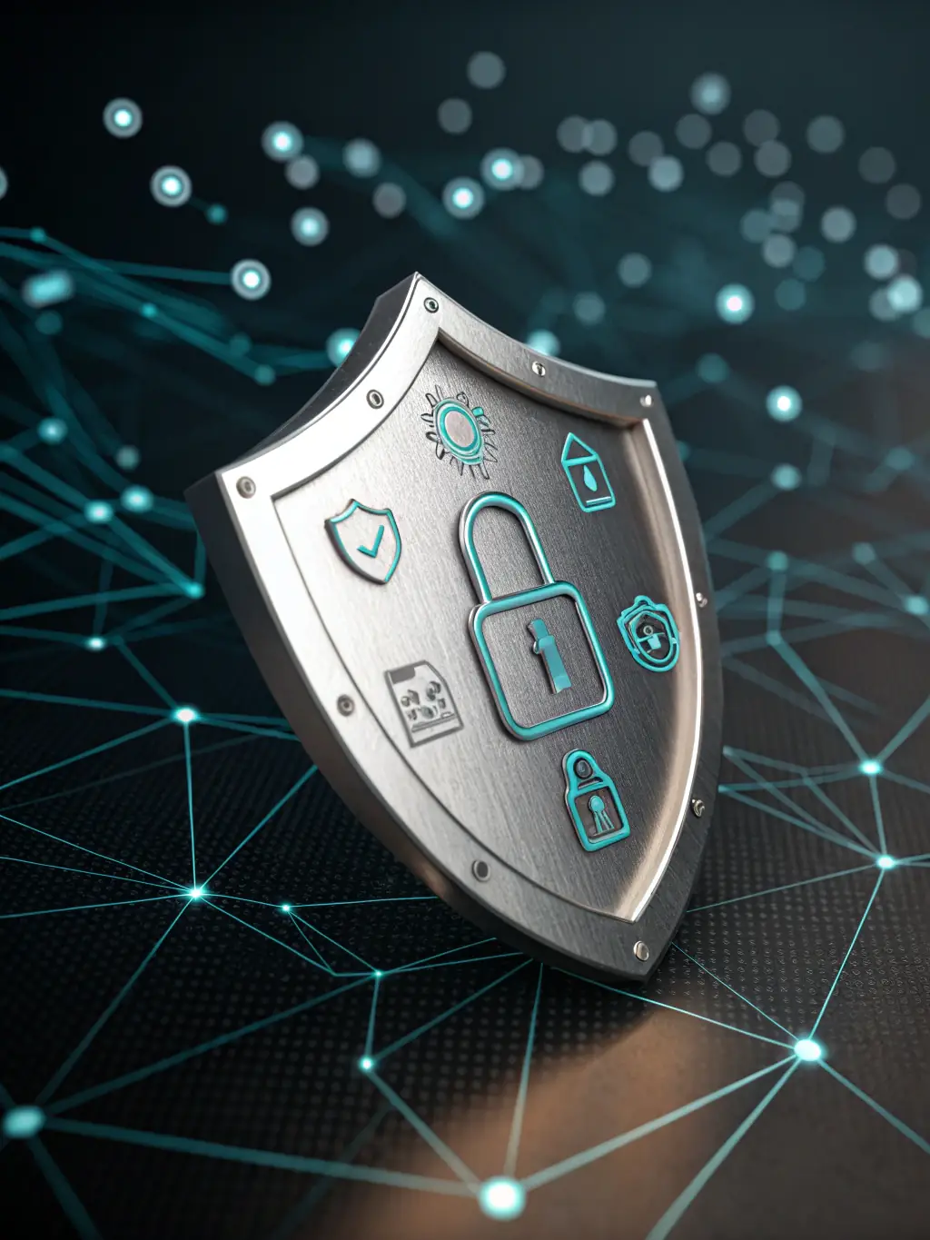 A cover image of an eBook titled 'Cybersecurity Best Practices for 2026', showing a digital lock and key against a dark, tech-themed background.