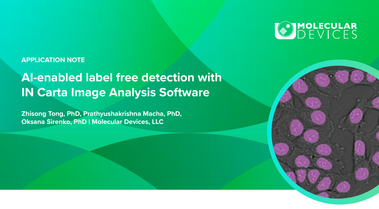 AI-Enabled Label-Free Detection